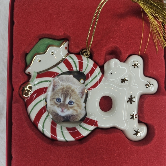 Cat Christmas Ornament Lenox Christmas Ornament or Magnet New#Cat #Christmas - Picture 4 of 7